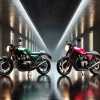 カワサキ Z900RSとホンダ CB1100EXが並ぶクラシックネイキッド比較のアイキャッチ画像